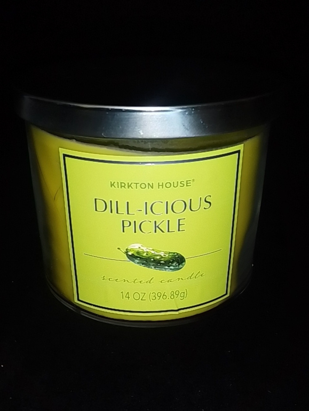 Kirkton House Dill-Icious Pickle Scented Candle - Yellow